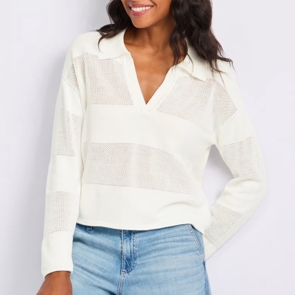 Stitches & Stripes Sweaters - NWOT STITCHES + STRIPES Vernon Polo